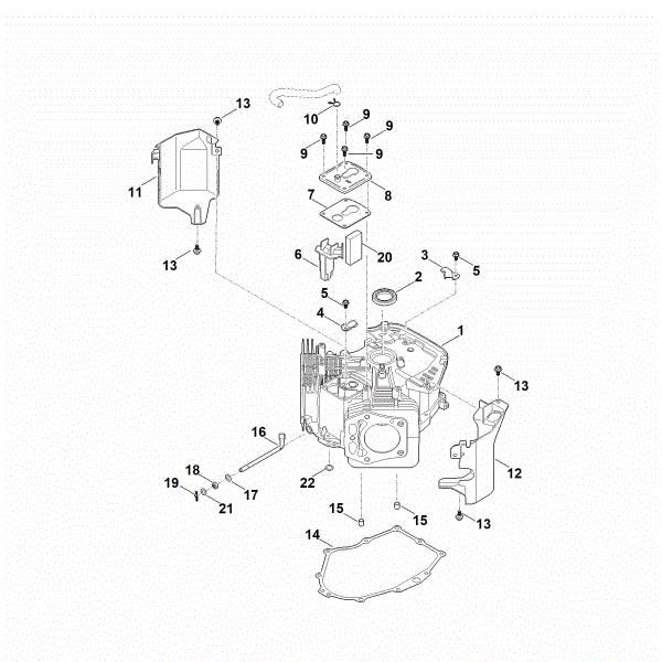 Bild von E - Kurbelgehäuse EVC 7000.0 (EVC7000-0001)
