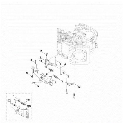 Bild von G - Reglergestänge EVC 7000.0 (EVC7000-0001)