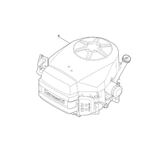 Bild von A - Motor komplett FH381V-AS51