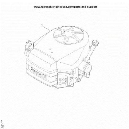 Bild von A - Motor komplett FH580V-AS51