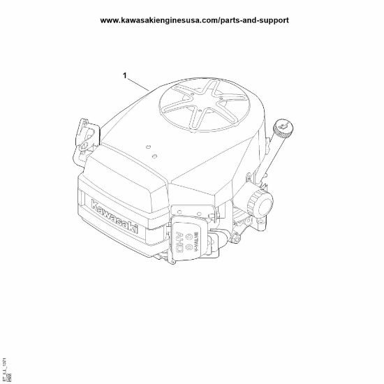 Bild von A - Motor komplett FH580V-AS51