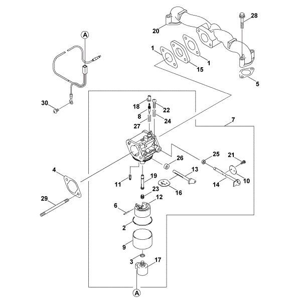 Bild von I - Vergaser FH580V-AS51