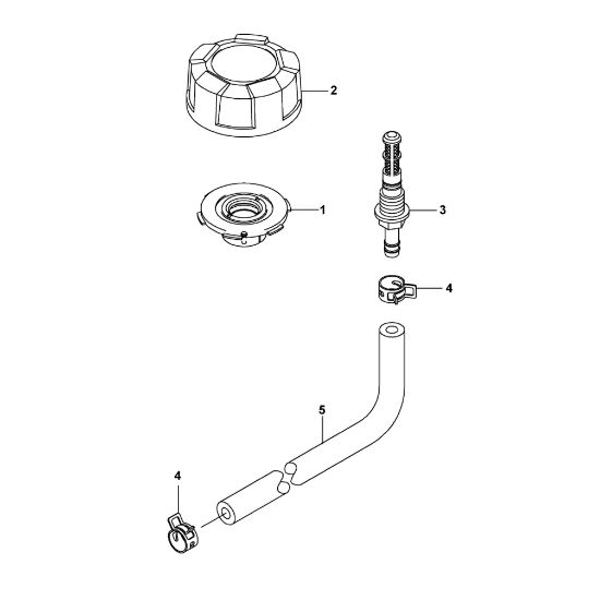 Bild von K - Kraftstoffleitung/ Filter FJ180V-AM58