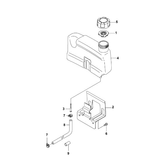 Bild von K - Kraftstofftank FJ180V-AM93