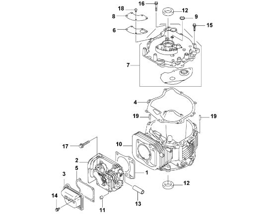 Bild von B - Zylinder FJ180V-BS51