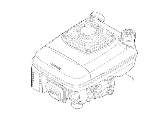 Bild von A - Motor komplett FJ180V-CS51