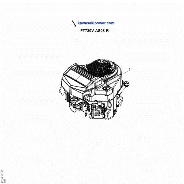 Bild von A - Motorersatzteile FT730V-AS08-R