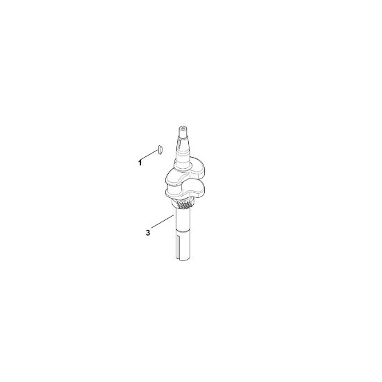 Bild von D - Kurbelwelle HD675 (HD675-3013)
