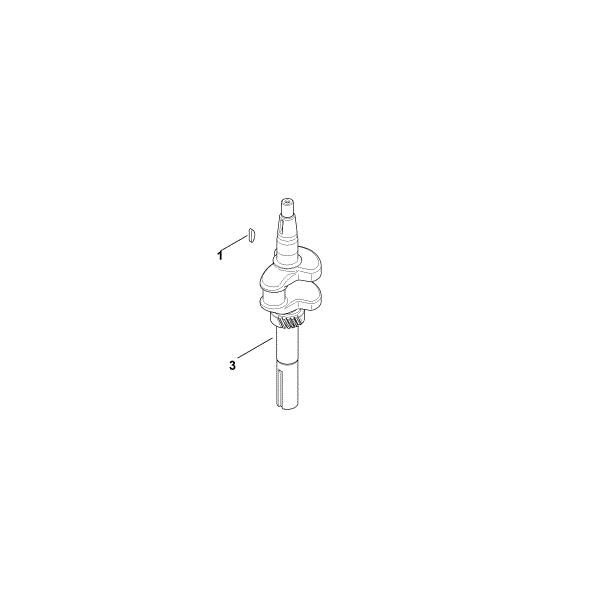 Bild von D - Kurbelwelle HD675 (HD675-3013)