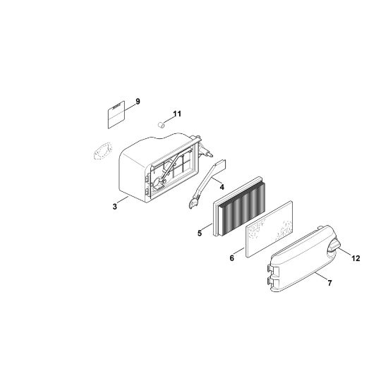 Bild von B - Luftfilter HD675 (HD675-3014)