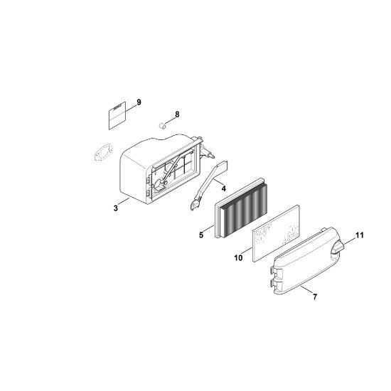 Bild von B - Luftfilter HD675 (HD675-3015)