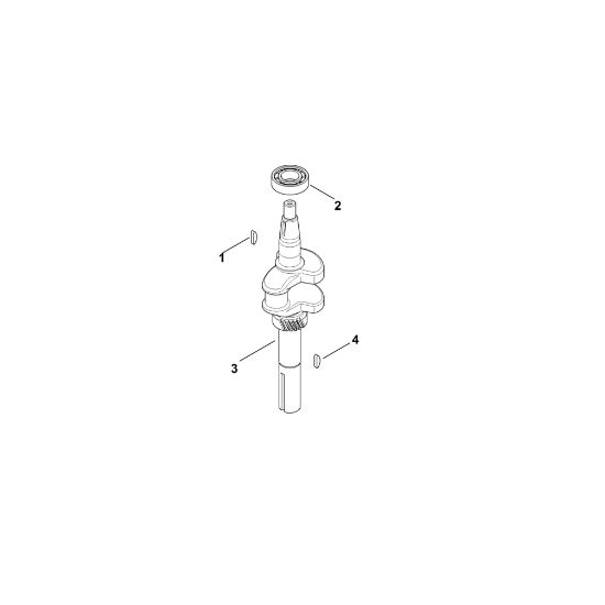 Bild von D - Kurbelwelle HD775 (HD775-3024)