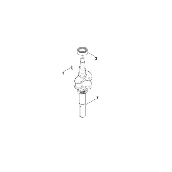 Bild von D - Kurbelwelle XT-6 (XT149-0213)
