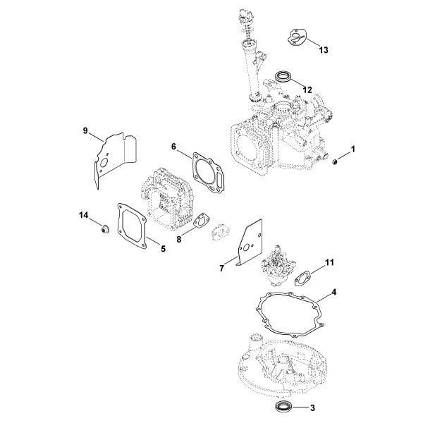 Bild von H - Dichtungssatz XT-6 (XT149-0213)