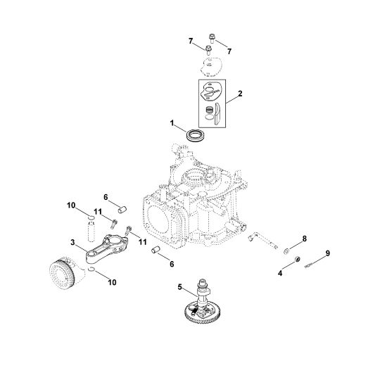 Bild von C - Nockenwelle XT-6 (XT149-0213) (2011)