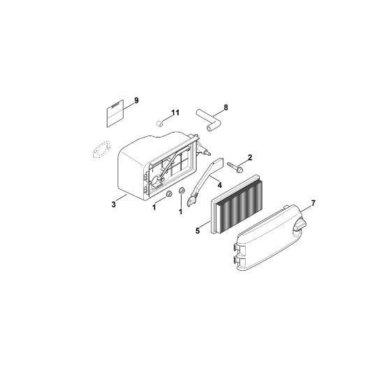 Bild von B - Luftfilter XT-675 (XT675-2019)