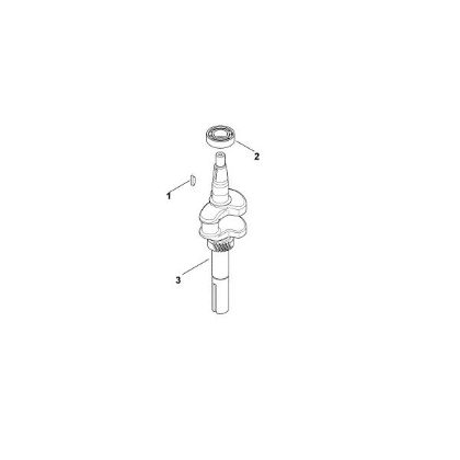 Bild von D - Kurbelwelle XT-675 (XT675-2019)