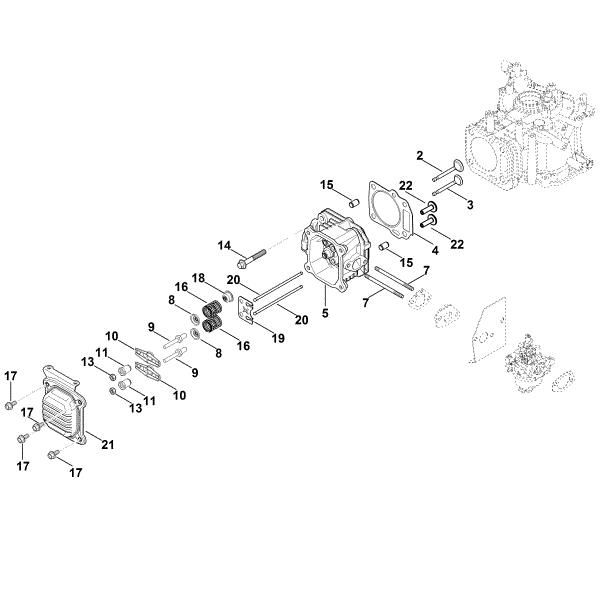 Bild von I - Ventildeckel, Ventile XT-675 (XT675-2047)