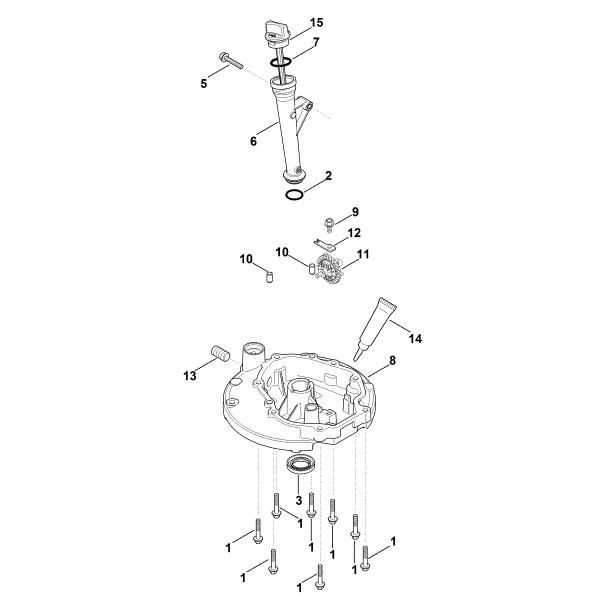 Bild von K - Schmiersystem, Ölwanne XT-675 (XT675-3109)