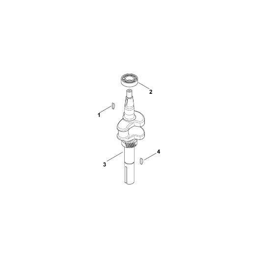 Bild von D - Kurbelwelle XT-800 (XT800-0032)