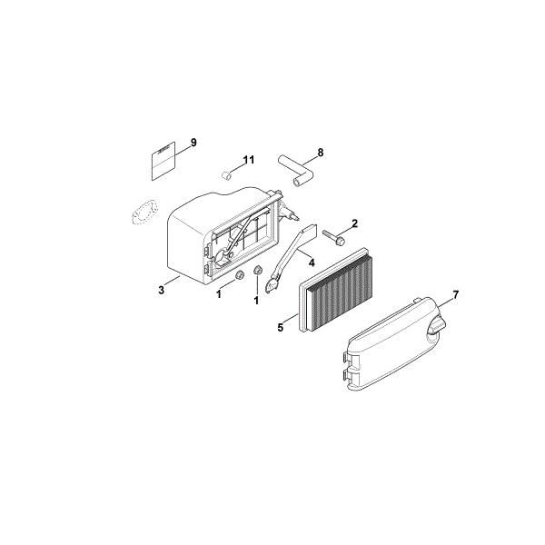 Bild von B - Luftfilter XT-800 (XT800-2053)