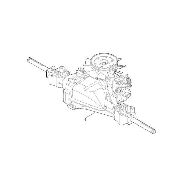 Bild von A - Getriebe kpl. T2-CHBF-2X3C-17X1