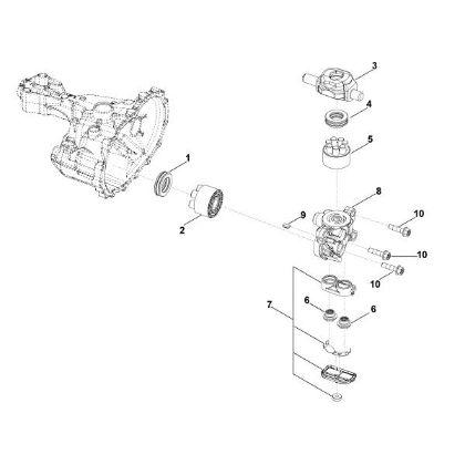Bild von F - Hydro-Pumpe T2-CHBF-2X3C-17X1