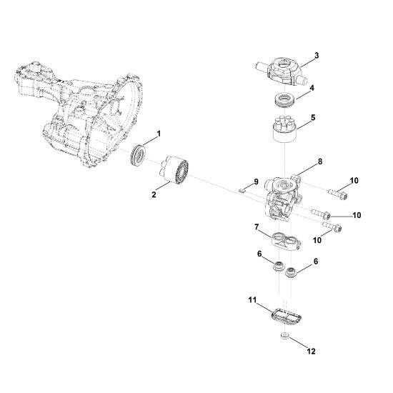 Bild von F - Hydro-Pumpe T3-AHBF-2X3C-1TX4