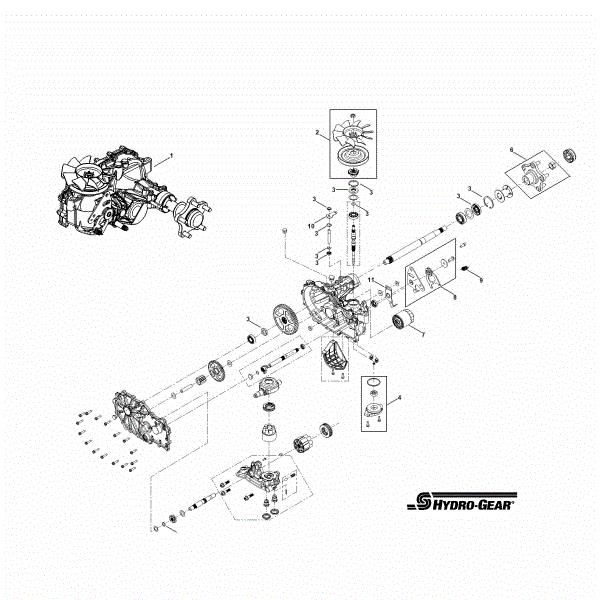 Bild von A - Achsgetriebe links ZS-KKEF-9T7C-11RX