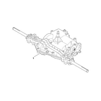 Bild von A - Getriebe kpl. MST 205 - 576