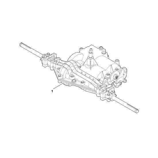 Bild von A - Getriebe kpl. MST 205 - 576
