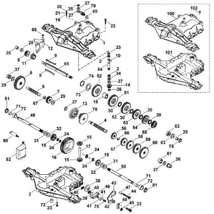 Bild von B - Getriebe MST 205 - 576