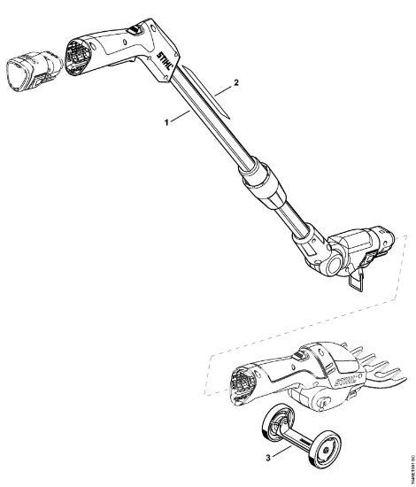 Akku-Heckenscheren (HSA) HSA 25 Sonderzubehör der Marke Stihl