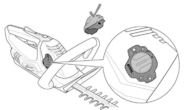 Akku-Heckenscheren (HSA) HSA 45 Smart Connector der Marke Stihl