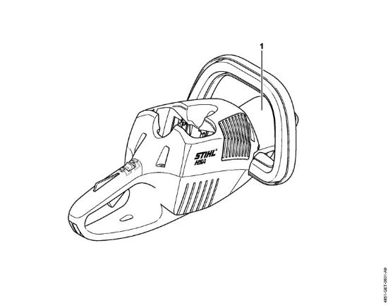 Akku-Heckenscheren (HSA) HSA 66 Maschinennummer der Marke Stihl