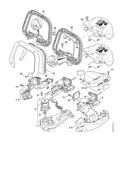 Bild von Motorgehäuse, Elektronikmodul HSA 94 R