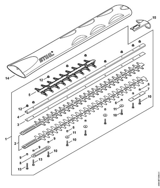 Akku-Heckenscheren (HSA) HSA 94 T Schneideinrichtung 750 mm T der Marke Stihl