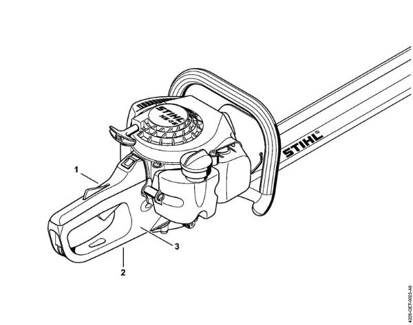 Heckenscheren (HS) HS 45 Maschinennummer der Marke Stihl