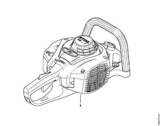 Heckenscheren (HS) HS 56 C-E Maschinennummer der Marke Stihl