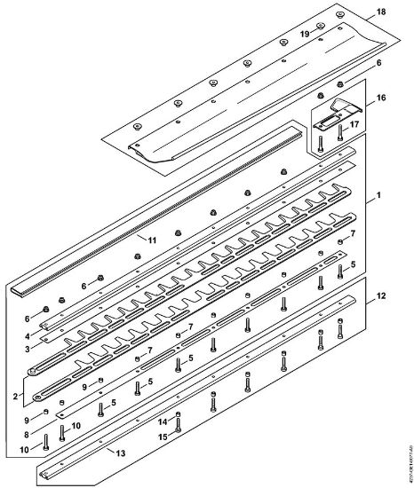 Heckenscheren (HS) HS 87 R Schneideinrichtung 750 mm R der Marke Stihl