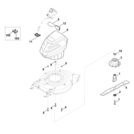 Bild von E - Motor, Messer RMA 2.0 RT
