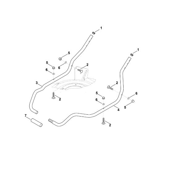 Bild von B - Lenker Unterteil RMA 2.1 RP