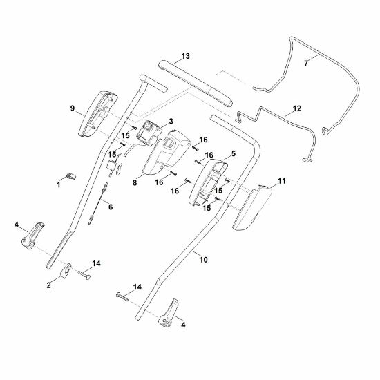 Bild von A - Lenker Oberteil RMA 2.1 RT