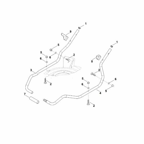 Bild von B - Lenker Unterteil RMA 2.2 RV