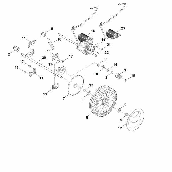 Bild von D - Vorderachse, Getriebe RMA 2.2 RV