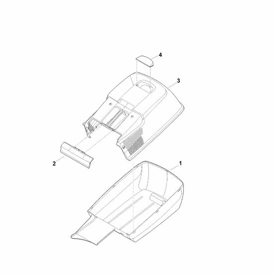 Bild von E - Grasfangkorb RMA 248.0