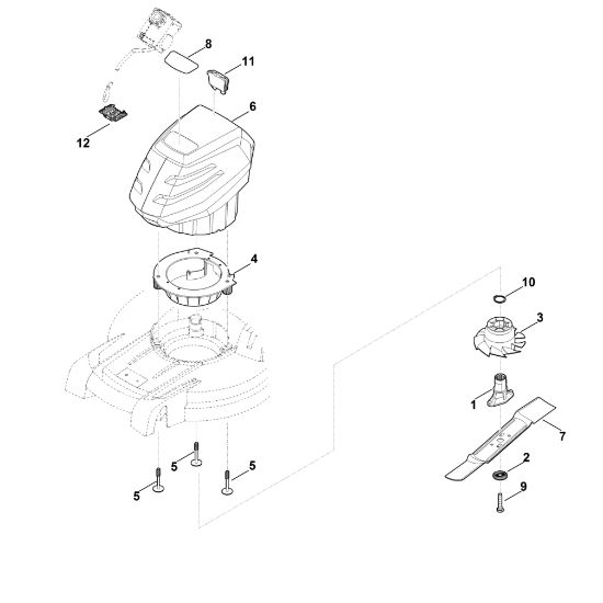 Bild von D - Motor, Messer RMA 443.0 PC