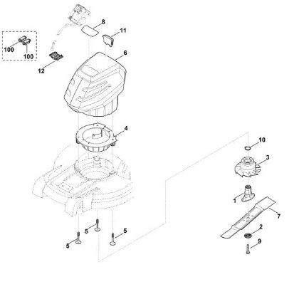 Bild von D - Motor, Messer RMA 443.0 TC