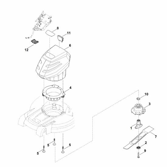 Bild von D - Motor, Messer RMA 443.2 C