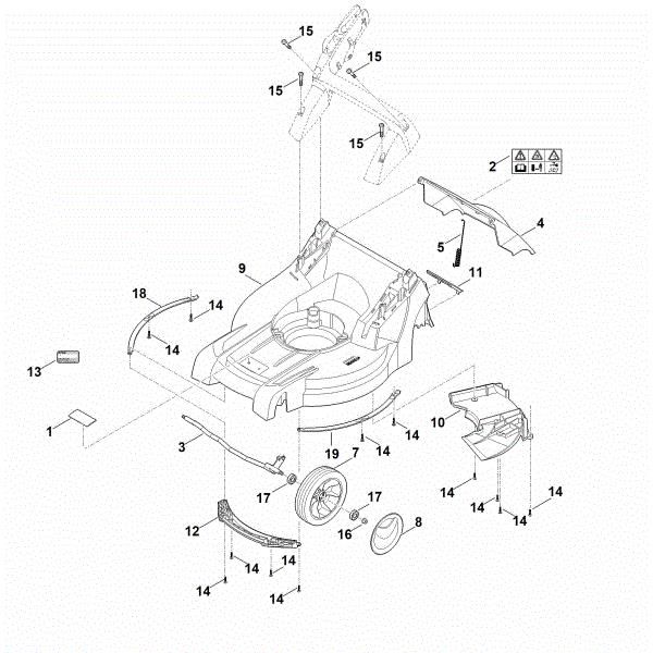 Bild von B - Gehäuse, Vorderachse RMA 448.0 TC